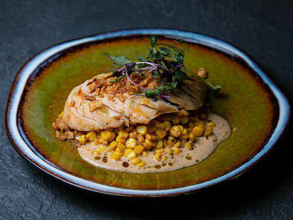 На крючке - Куриная грудка с кукурузой