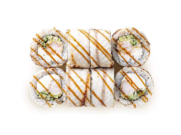 Сушевский - Ролл Дракон с темпурной креветкой