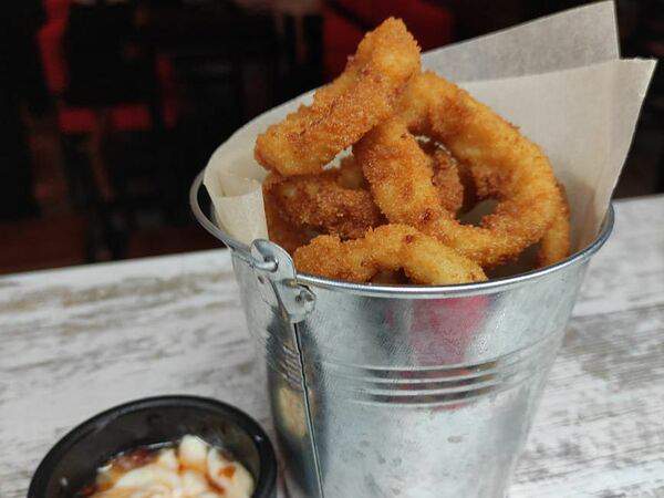 Папа любит мясо - Кольца кальмара