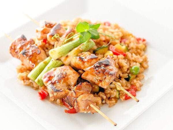 Fusion Sushi - Рис с курицей