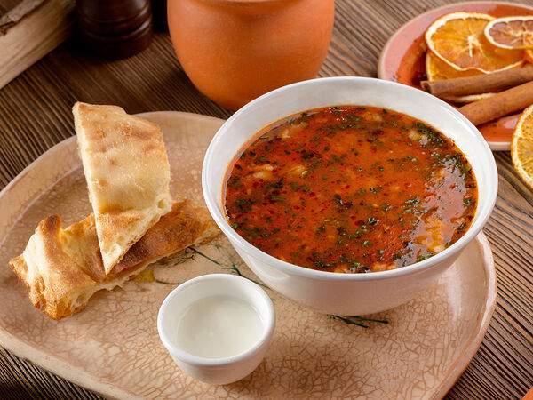 Пури-пури - Суп Харчо с говядиной