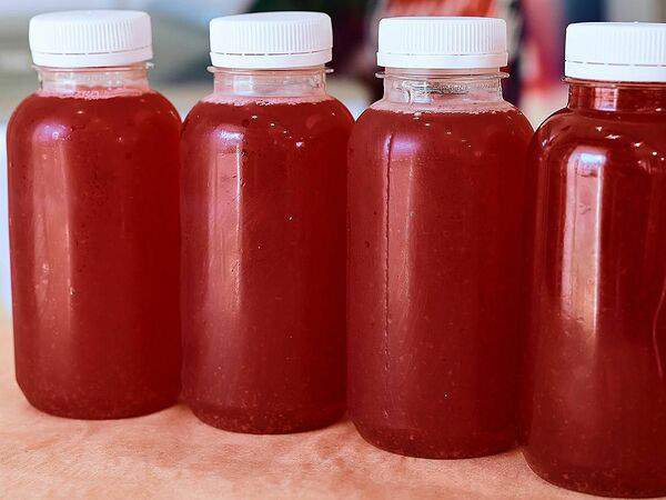 Пекарня шаурма - Клюквенный морс собственного приготовления