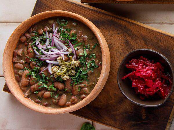 Хачо и Пури - Лобио с гурийской капустой