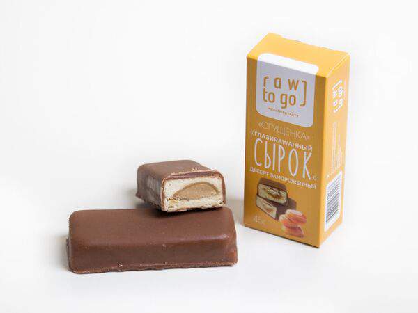 Raw to Go - Raw Глазированный сырок со сгущенкой