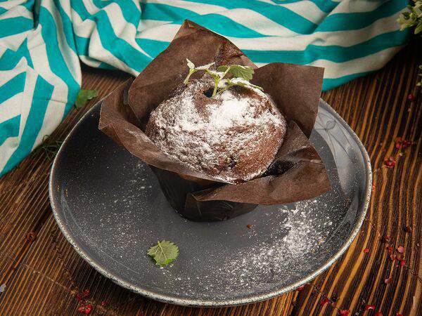 Menthol - Маффин шоколадный с карамелью