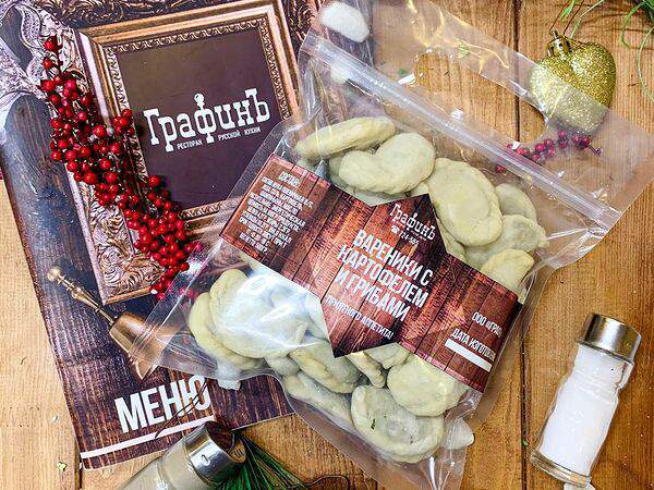 ГрафинЪ - Замороженные Вареники с картофелем