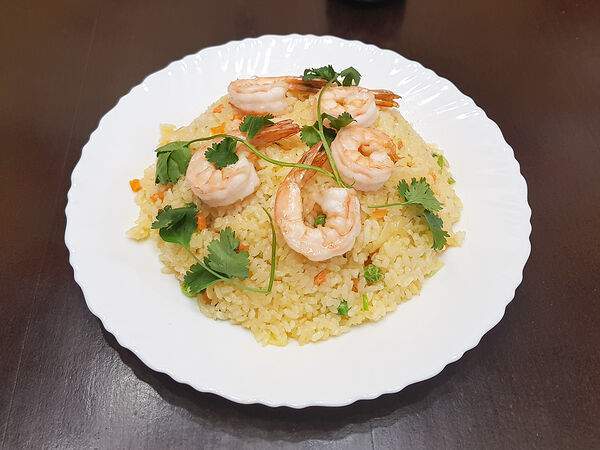 Аян - Жареный рис с креветками