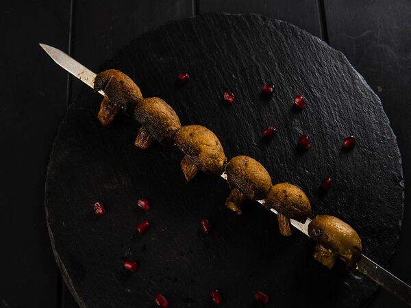 Поющий Лосось - Шашлык из шампиньонов