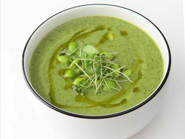 Colors Сafe - Крем-суп с брокколи и шпинатом