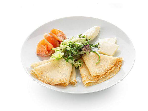 Шоколадница - Блины с сёмгой