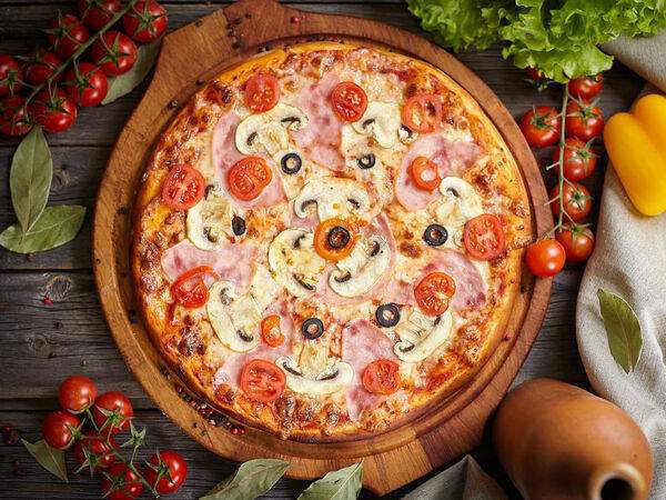 Мангальная - Пицца Капричеза