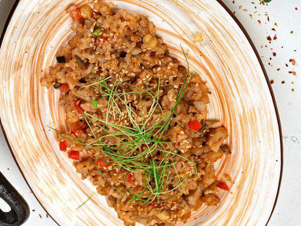 Мишлен - Теппан с курицей