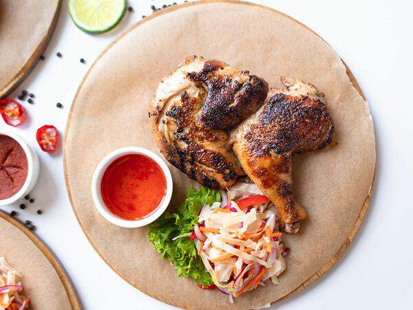 BBQ Smoker Bar - Половина цыпленка гриль