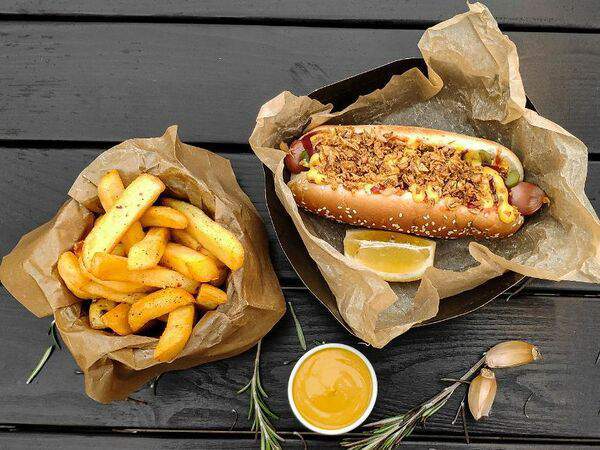 BulbaFrites - Хот-Дог Датский с картофелем по-бельгийски фри