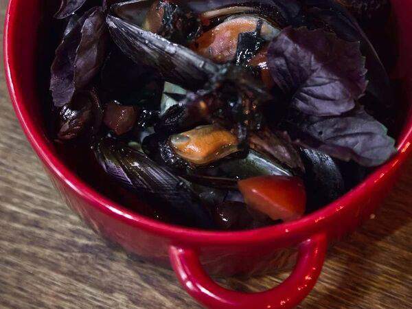 Пикник - Мидии томат-базилик