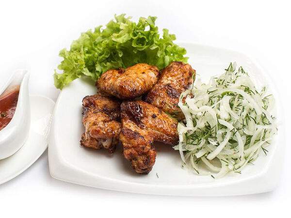 Лаваш36 - Шашлык из куриных крылышек