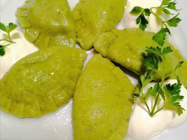 Дом Анны Францевны - Вареники с картофелем и грибами