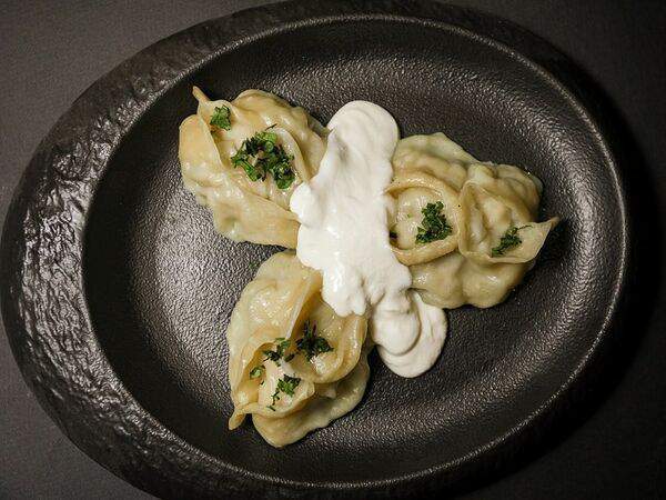 Рога лося - Манты с цыпленком