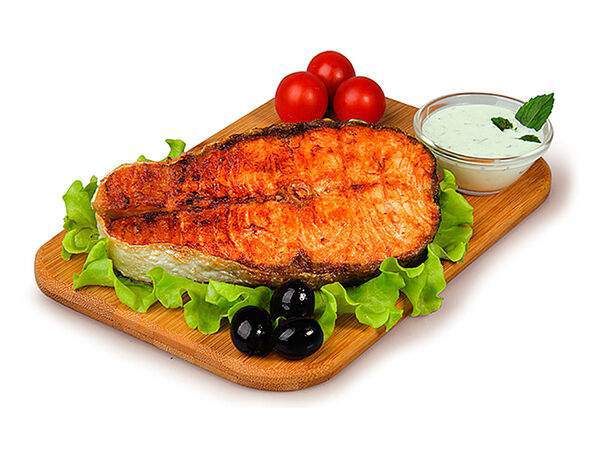 Шаурма Club - Стейк из сёмги на углях