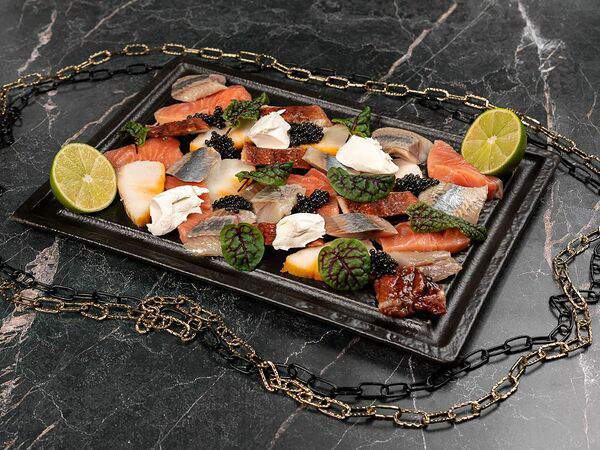 Carwashn1 - Плато из рыбных деликатесов