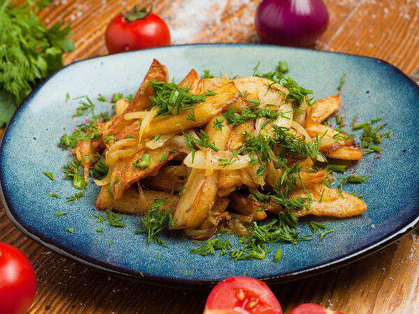 Трапеза - Картофель жареный по-домашнему