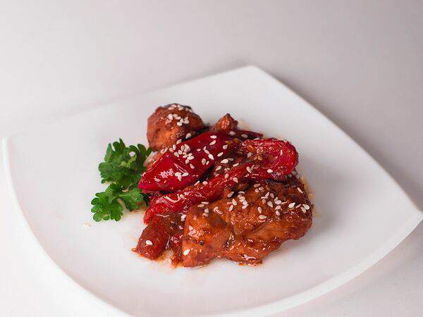 Good обед - Говядина в кисло-сладком соусе