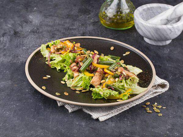 Хлебные истории - Теплый салат с индейкой