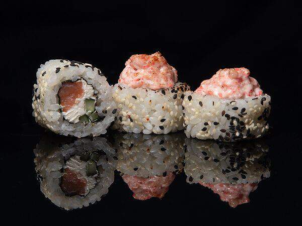 Pizza Shop - Роллы Запеченный копченый лосось