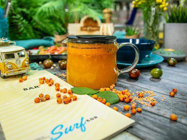 Santa Monica Stereo Cafe - Взвар Облепиха-имбирь