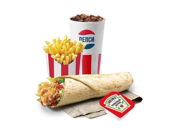 KFC - Твистер Увеличенный Комбо