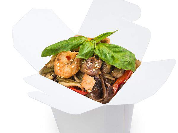 Суши фикс - Острый удон с морепродуктами