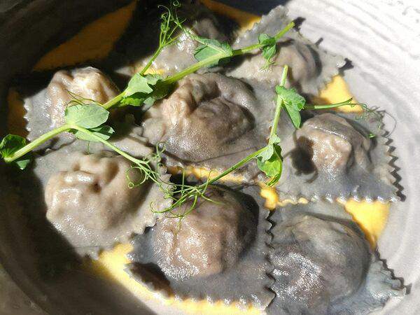 Fame ресторан - Равиоли мраморные