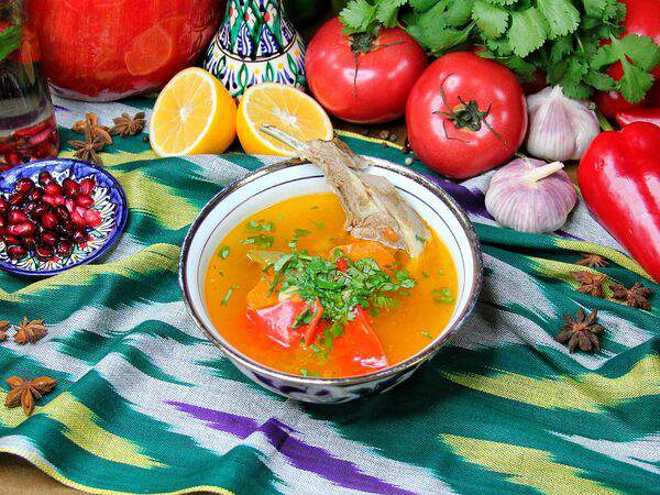 Чайхана Ташкент - Шурпа из баранины