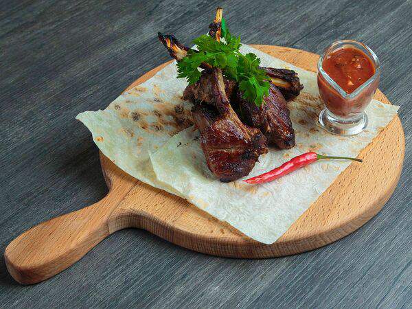 Сулугуни - Баранина на косточке