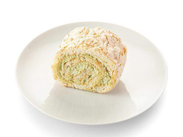 Шоколадница - Меренговый рулет с матчей