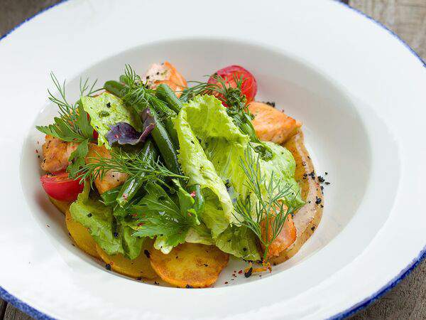 Plov Project - Лосось с фасолью