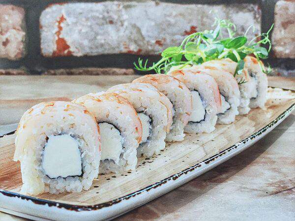 Chocolate lounge cafe - Ролл Филадельфия в креветке