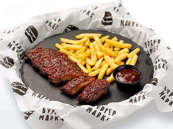 Бургер маркет - Свиные ребра Барбекю