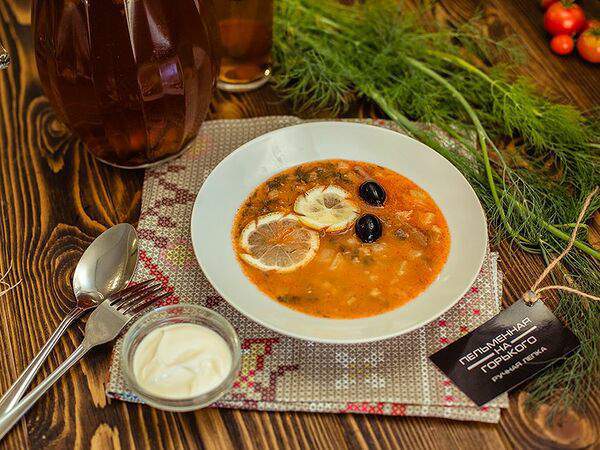 Пельменная на Горького - Солянка