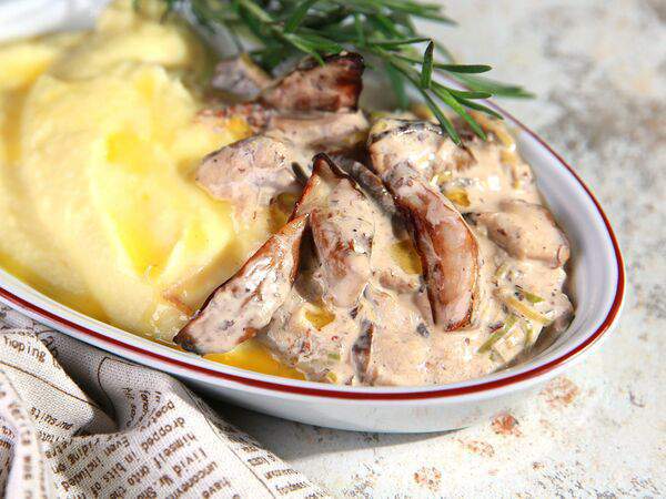 Mama Roma - Картофельное пюре с жульеном