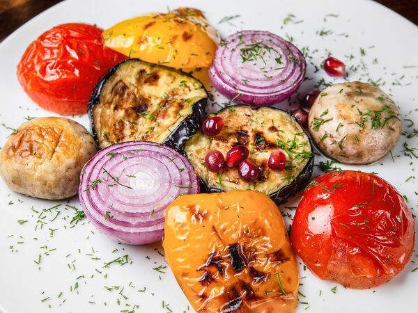 Тонэ - Овощи на мангале