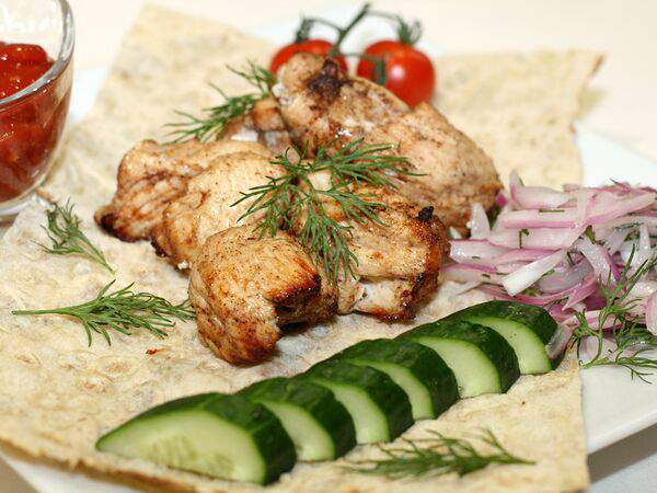 Пингвин - Шашлык из курицы