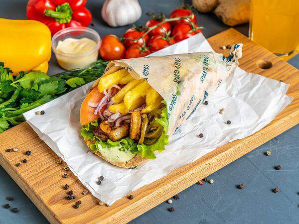 Sparta Gyros - Гирос с креветками