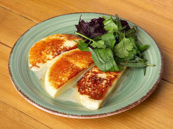 Хлебсоль - Жареный сыр сулугуни