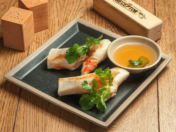 Рецептор - Спринг ролл с креветками