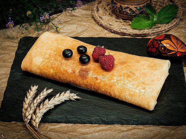 Батька блин - Батькин блин с творогом