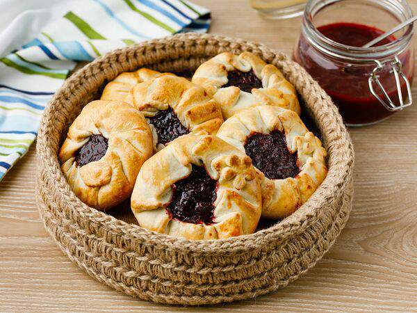 Джем - Галеты с ягодами