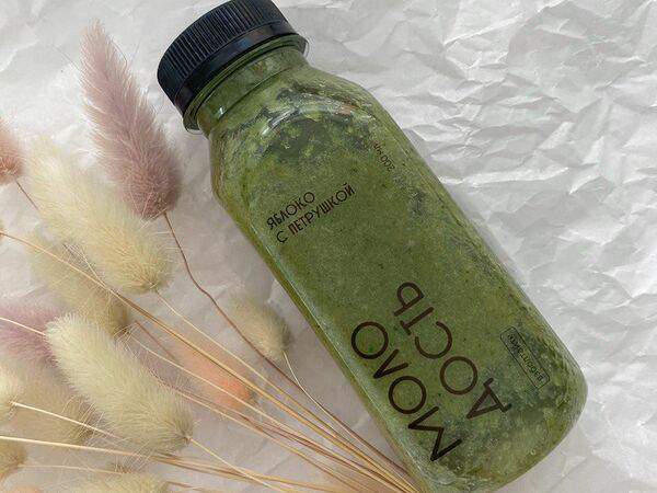 Botanikabar - Детокс-смузи Яблоко с петрушкой