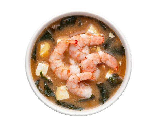 Ёбидоёби - Мисо суп с креветкой