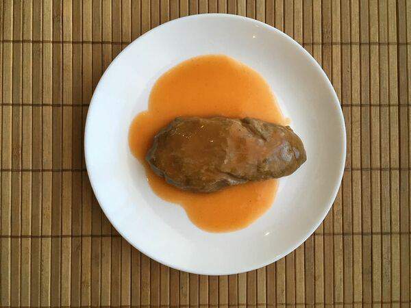 Кафе Мария - Тефтели из печени с рисом в соусе